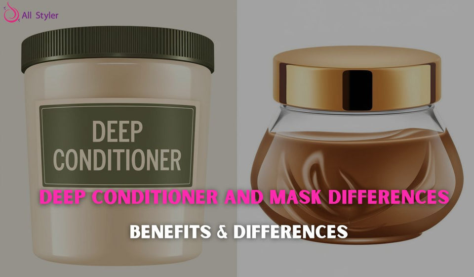 Deep Conditioner and Mask Differences: Benefits & Differences