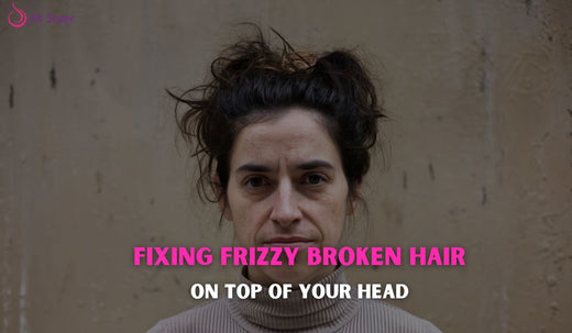 Guide to Fixing Frizzy Broken Hair on Top of Your Head